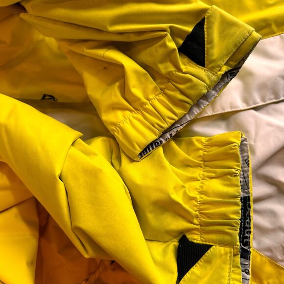 Volcom Yellow & Purple Nylon Snowboarding Skiing Winter Jacket Size Medium - Picture 11 of 14